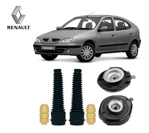 Imagem de Par Kit Coxim Batente Coifa Da Suspensão Amortecedor Dianteiro Renault Megane 1997 / 2006 Pronta Entrega