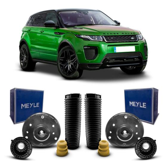 Imagem de Par Kit Coxim Batente Coifa Rolamento Dianteiro Land Rover Evoque 2012 2013 2014 2015 2016 2017 2018 2019