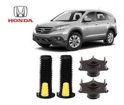 Imagem de Par Kit Coxim Batente Dianteiro Honda Crv 2007 2008 2009 2010