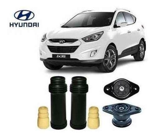 Imagem de Par Kit Coxim Batente Traseiro Hyundai Ix35 2010 2011 2012 2013