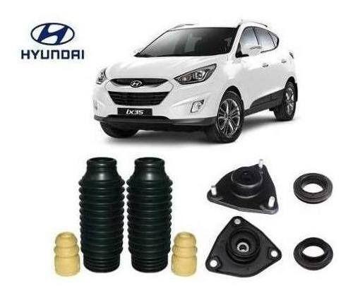 Imagem de Par Kit Coxim Rolamento Batente Coifa Hyundai Ix35 2010 2011 2012 2013