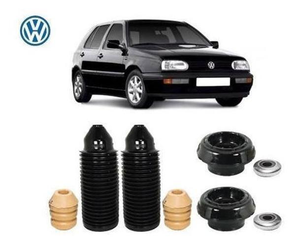 Imagem de Par Kit Coxim Rolamento Batente Coifa Vw Golf Gl Importado