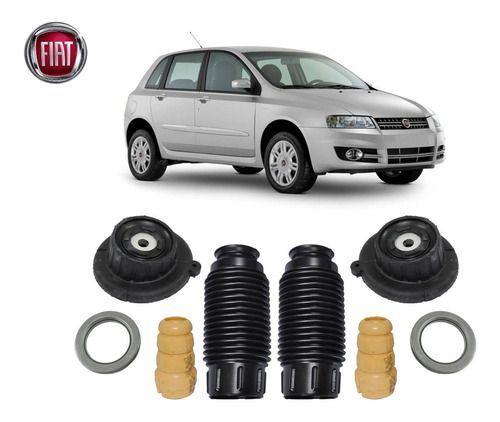 Imagem de Par Kit Coxim Rolamento Batente Dianteiro Fiat Stilo 2004 2005 2006