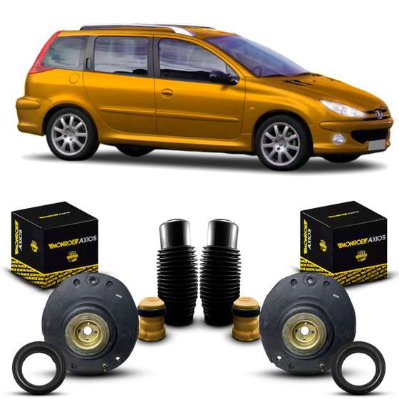 Par Kit Coxim Suporte Batente Amortecedor Dianteiro Peugeot 206 SW 2001 2002 2003 2004 2005 2006 2007 2008 2009 2010 Menor preço em Par Kit Coxim Suporte Batente Amortecedor Dianteiro Peugeot 206 SW 2001 2002 2003 2004 2005 2006 2007 2008 2009 2010