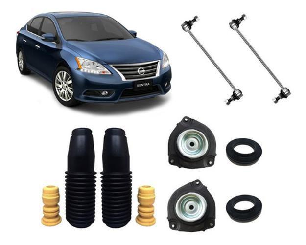 Imagem de Par Kit Do Amortecedor Dianteiro Nissan Sentra 2014 15 16 17