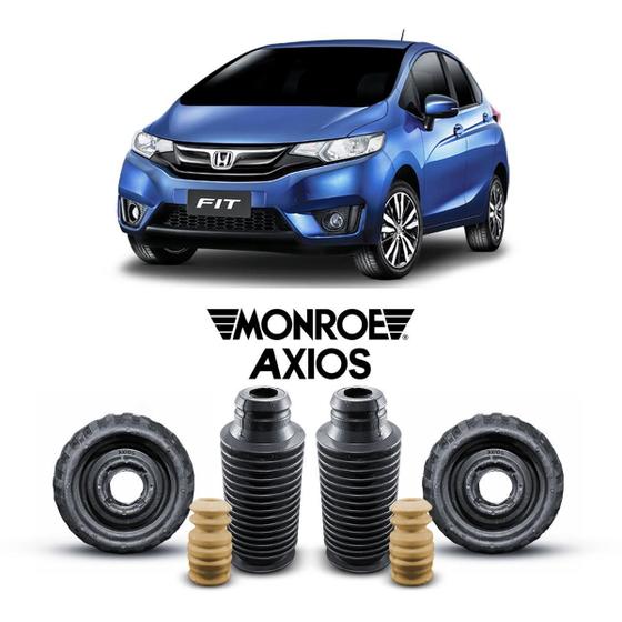 Imagem de Par Kit Reparo Amortecedor Dianteiro Honda Fit 2015 Até 2021