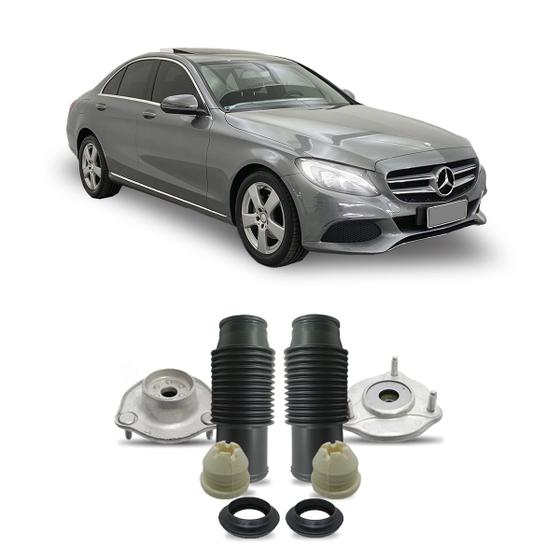 Imagem de Par Kit Suspensão Dianteira Mercedes C200 2016 2017 2018