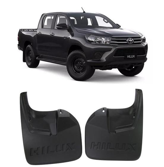 Imagem de Par Lameiro Parabarro Hilux 2016 2017 a 2019 2020 Dianteiro