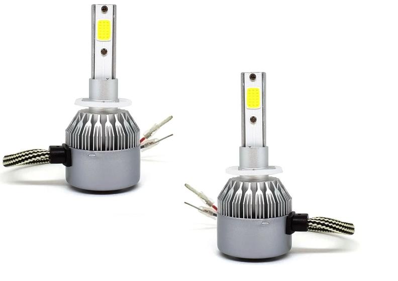 Imagem de Par Lampada com Cooler Super LED H27 6000K 12V