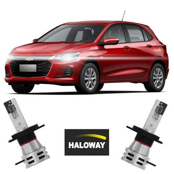 Imagem de Par Lâmpada Led Farol Onix 2020/2022 6500K Haloway