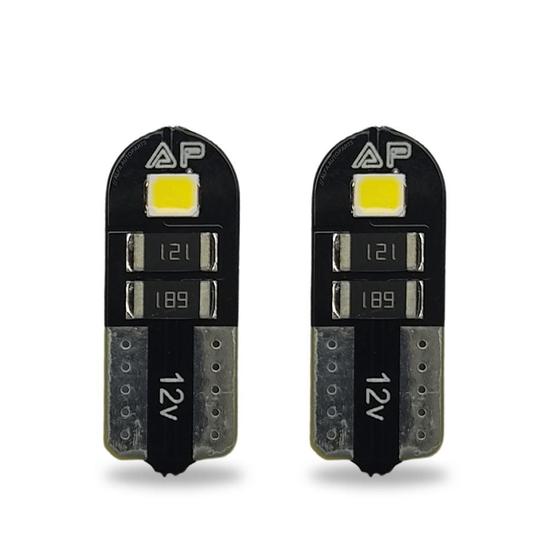 Imagem de Par Lâmpada Led Pingo Esmagada T10 2w Canbus