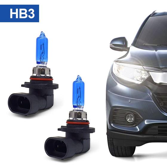 Imagem de Par Lâmpadas HB3 Farol Alto Subaru Outback Super Branca Halogena Inmetro Gerlux 2010 2011 2012 2013