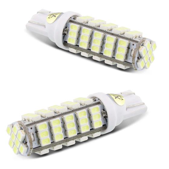 Par Lâmpadas LED T10 W5W Pingo 8SMD1206 68 LEDs 24V 7W Luz Branca Aplicação Farol Meia Luz Caminhão Menor preço em Par Lâmpadas LED T10 W5W Pingo 8SMD1206 68 LEDs 24V 7W Luz Branca Aplicação Farol Meia Luz Caminhão