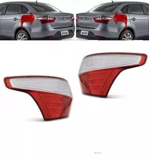 Imagem de Par Lanterna Canto Fiat Grand Siena 2012 2013 2014 2015