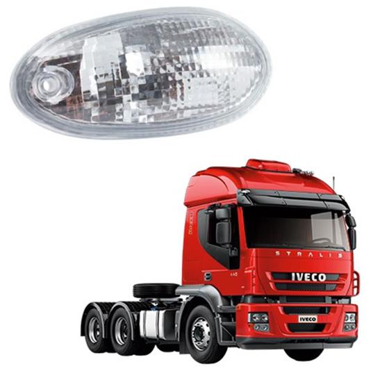 PAR Lanterna Delimitadora Caminhões IVECO Sem Soquete Cristal Menor preço em PAR Lanterna Delimitadora Caminhões IVECO Sem Soquete Cristal