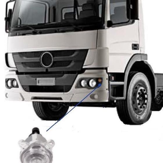Par lanterna dianteira mercedes benz atego cristal sem soquete em policarbonato Menor preço em Par lanterna dianteira mercedes benz atego cristal sem soquete em policarbonato