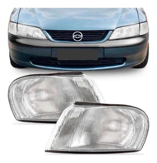 Par Lanterna Dianteira Vectra 96 97 98 99 Cristal Acrílica - Sevla ...