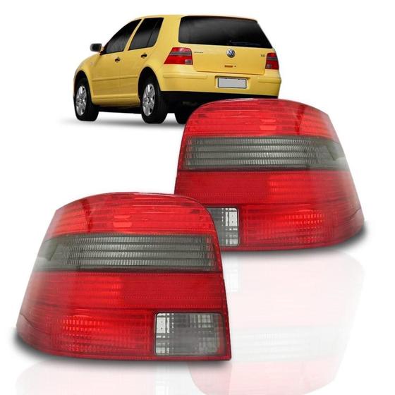 Imagem de Par Lanterna Fume Golf Gti 1998 99 00 01 02 03 04 05 06.