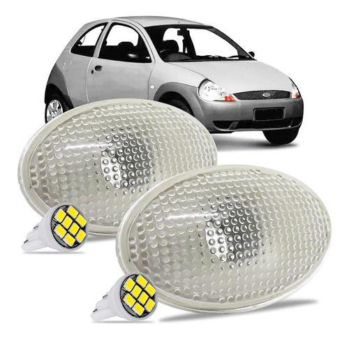 Imagem de Par Lanterna Pisca de Para-lama com lâmpada Ford Ka/Fiesta/Courier