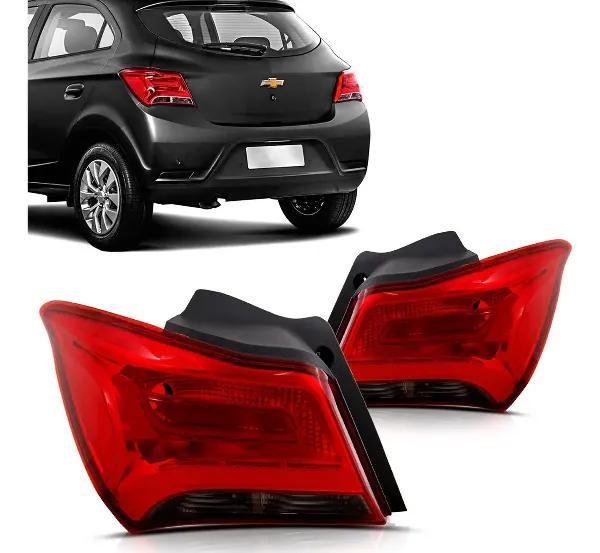 Imagem de Par Lanterna Re Fume Chevrolet Onix 2017 2018 2019