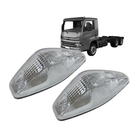 Imagem de Par Lanterna Teto Cabine Frontal VW Delivery Novo LED 12V CR