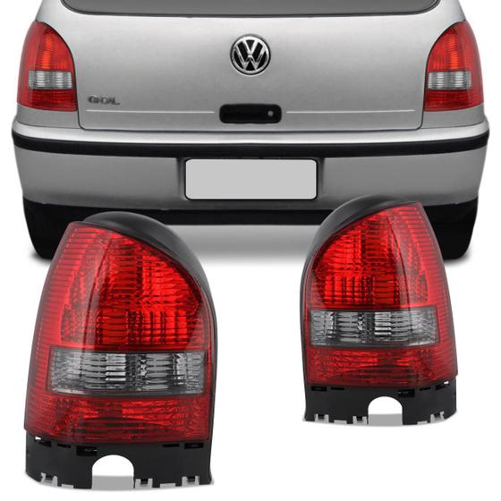 Par Lanterna Traseira Gol G3 1999 2000 2001 2002 2003 2004 2005 Bicolor Fumê Menor preço em Par Lanterna Traseira Gol G3 1999 2000 2001 2002 2003 2004 2005 Bicolor Fumê