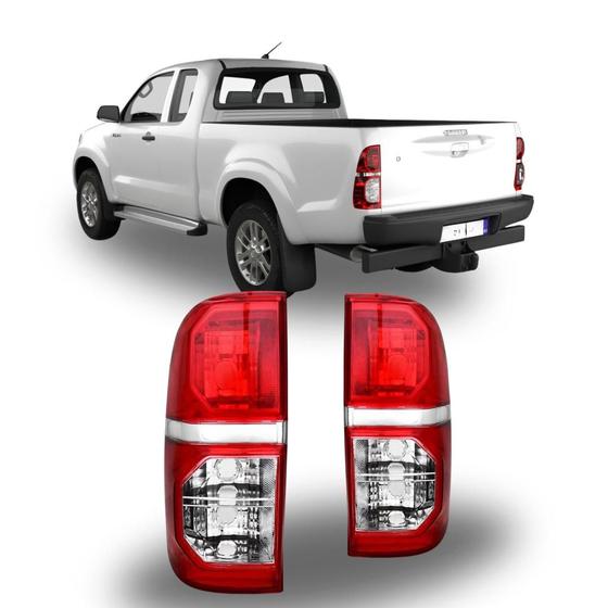 Imagem de Par Lanterna Traseira Toyota Hilux Srv 2012 até 2015