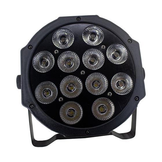 Par led slim rgbw 12 leds de 12w - ONELIGHT Imagem de Par led slim rgbw 12 leds de 12w