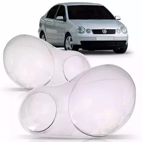 Imagem de Par Lente Farol VW Polo 2003 2004 2005 2006