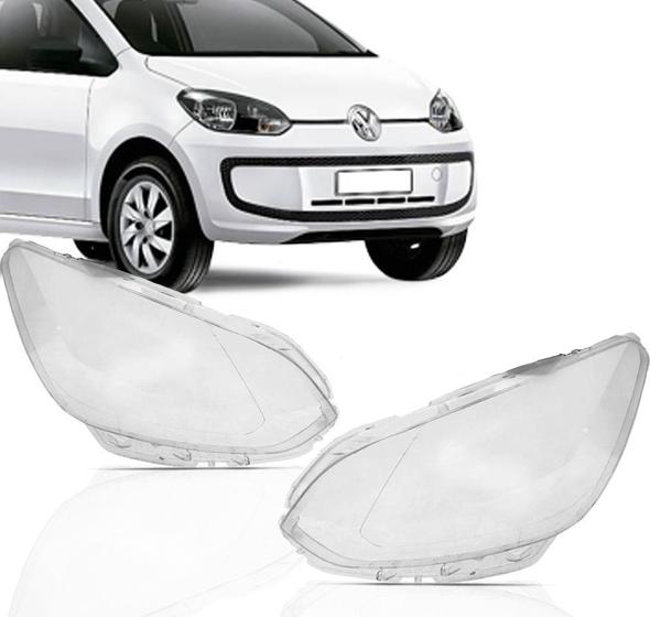 Imagem de Par Lente Farol Vw Up 2017 2018 2019 17 18 19