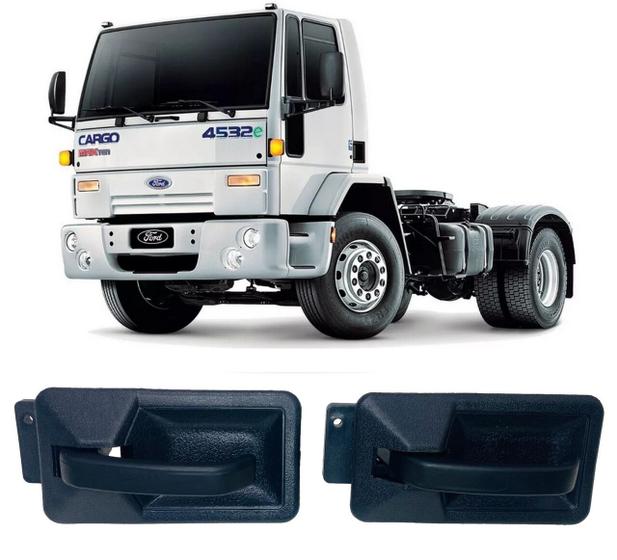 Par Maçaneta Interna Para Ford Cargo Todos 1215 1317 816 712 - Universal Automotive Imagem de Par Maçaneta Interna Para Ford Cargo Todos 1215 1317 816 712