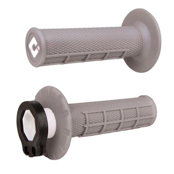 Imagem de Par Manoplas Odi Lock-On V2 Mx Half Waffle Motocross Enduro Trilha