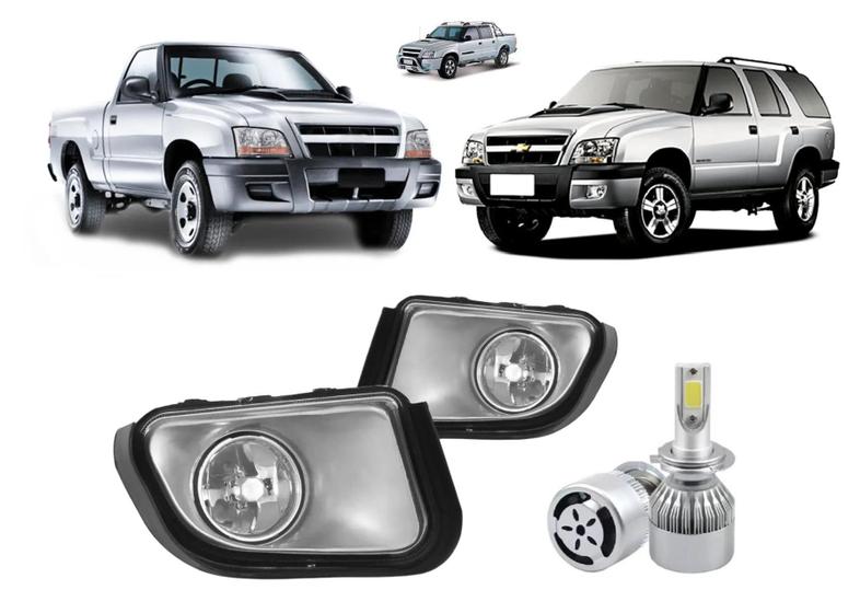 Imagem de Par milha chevrolet s10 2001 02 03 04 05 06 a 2011 com led