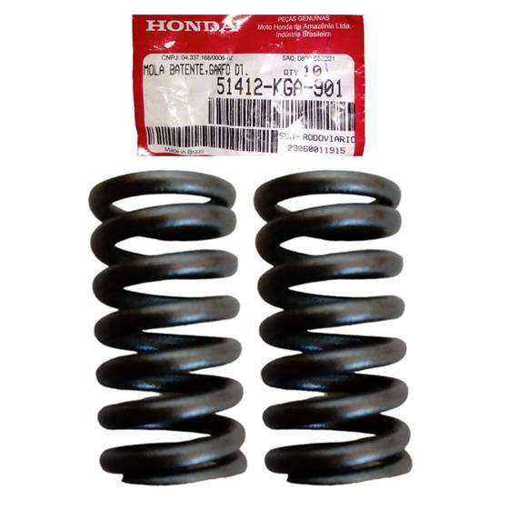 Imagem de Par Mola Bengala Pequena Titan 125/ Fan 125/ Pop 100-110 Honda