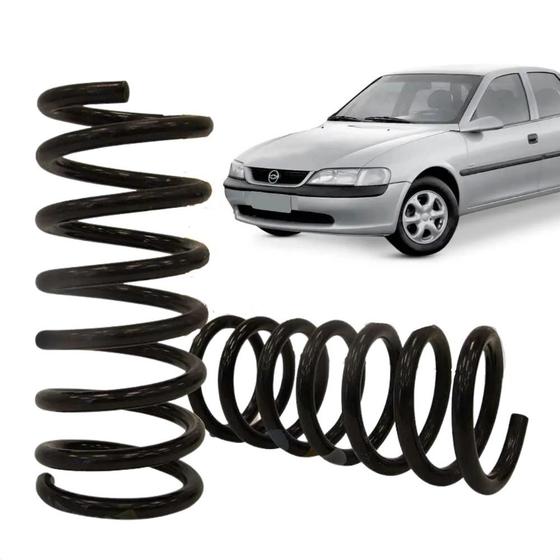 Imagem de Par Molas de Suspensão Amortecedor Dianteiro Carro Chevrolet Vectra 2.0 2.2 8V com Ar 96 a 01 Fabrini I-ch0029