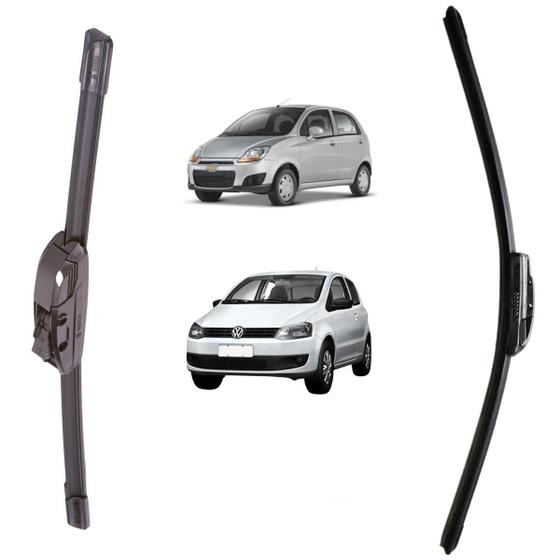 Imagem de Par Palheta Bosch Aerofit Volkswagen Crossfox 2005 A 2012