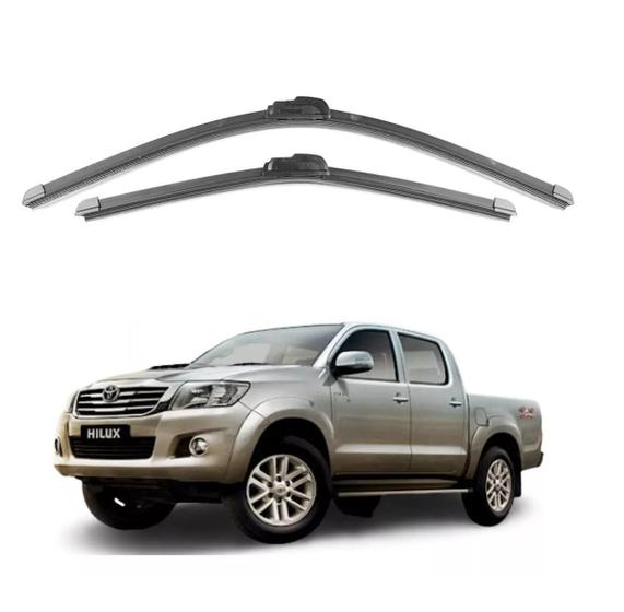 Imagem de Par Palheta Hilux Á 2014 Paleta Limpador