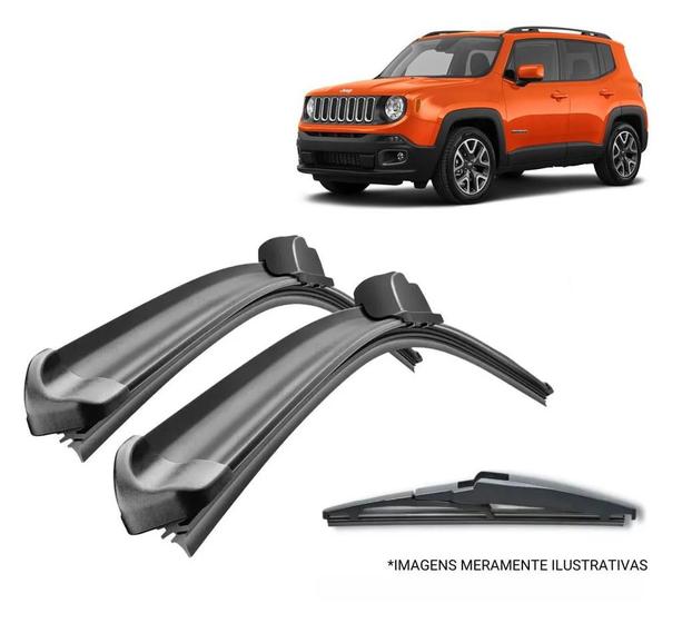 Imagem de Par Palheta Jeep Renegade 2015 2016 2018 2019 2020 2021 2022