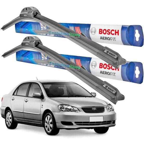 Imagem de Par Palheta Limpador Para-brisa Bosch Toyota Corolla 2002 A 2008