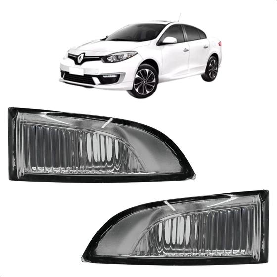 Imagem de Par Pisca Retrovisor Fluence Megane 2011 2012 2013 2014 2015 2016 2017 2018