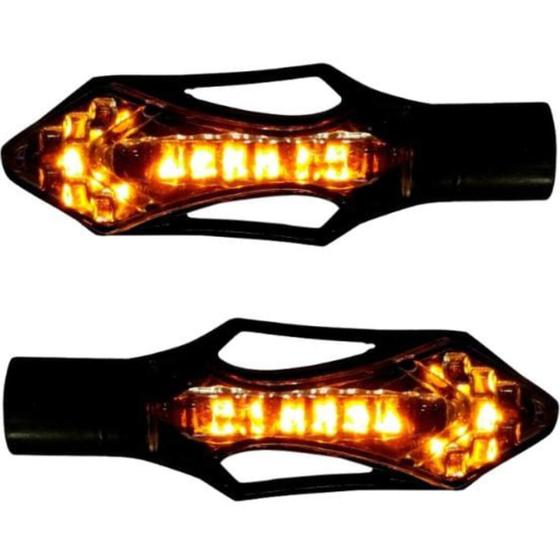 Imagem de Par Pisca Seta Esportivo 12 Leds - Universal