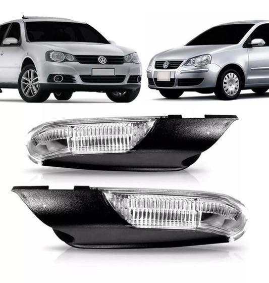 Imagem de Par pisca seta retrovisor golf polo 2007 2008 2009 2010 2011