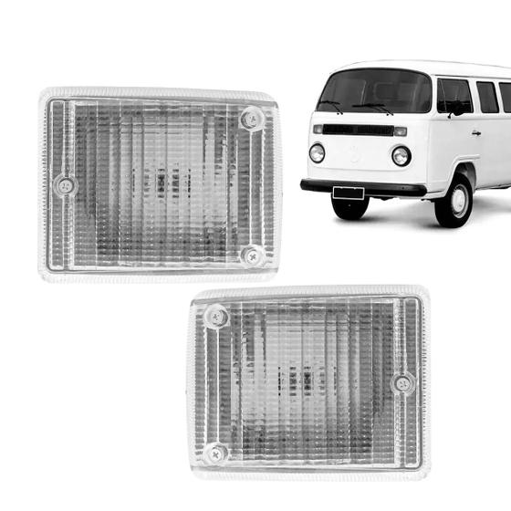 Imagem de Par Pisca VW Kombi Cristal 1976 a 2012