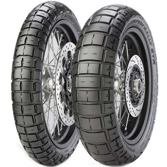 Par Pneu Bmw 650 Gs Versys-X 300 140/80r17 + 110/80r19 Scorpion Rally STR Pirelli é boa?
