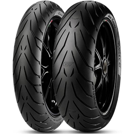 Par Pneu Cb 650 F Mt-07 180/55r17 + 120/70r17 Angel Gt Pirelli é boa?