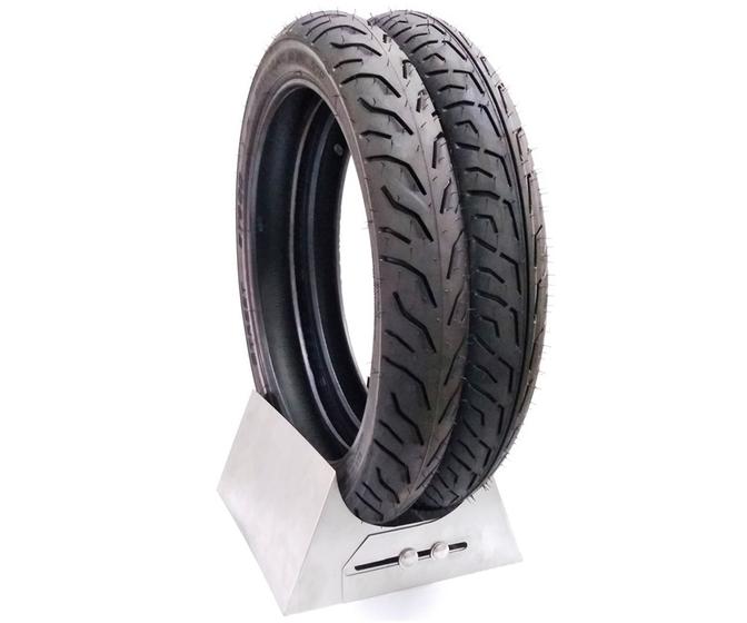 Par pneu cg 125 150 160 fan titan start traseiro 90 90 18 dianteiro 80 ...