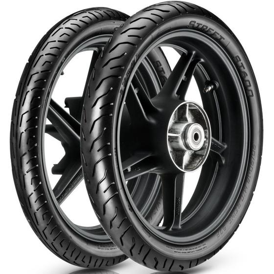 Par Pneu Cg 160 Titan Ybr 125 80/100-18 + 90/90-18 Tl St600 Vipal Menor preço em Par Pneu Cg 160 Titan Ybr 125 80/100-18 + 90/90-18 Tl St600 Vipal