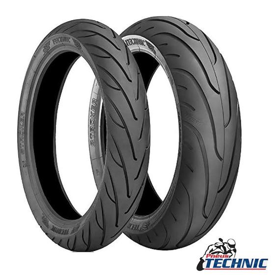 Par Pneu Fazer Ninja Mt 110/70-17+140/70-17 Stroker Technic Menor preço em Par Pneu Fazer Ninja Mt 110/70-17+140/70-17 Stroker Technic