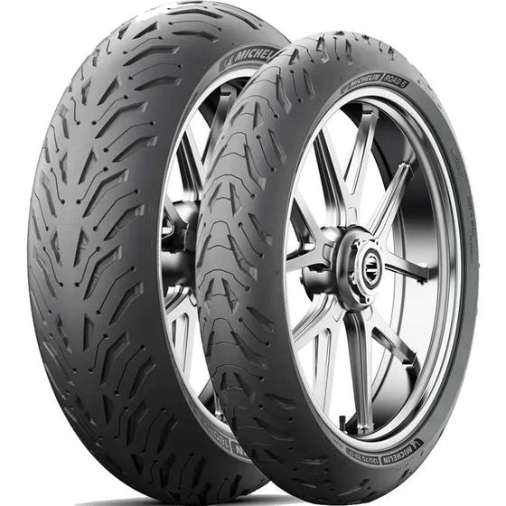 Imagem de Par Pneu Harley Davidson Xr 1200x 180/55r17 + 120/70r18 Road 6 Michelin