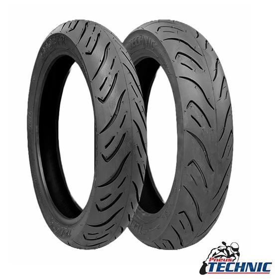 Imagem de Par Pneu Moto 90/90-14 E 100/90-14 Honda Pcx Sport R Technic